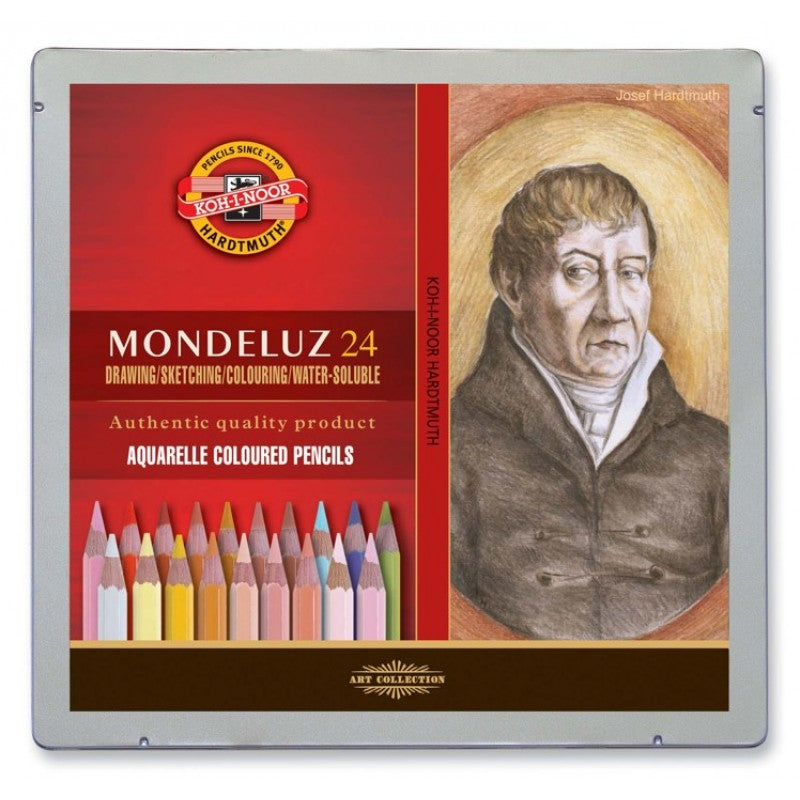 Mondeluz akvarellpenna, Porträtt - 24pcs