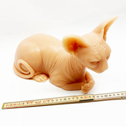 Silicone Sphynx Cat