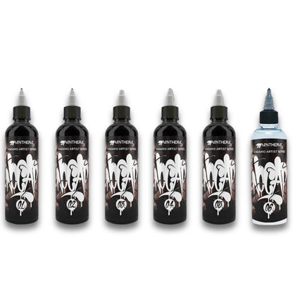 Panthera x Kindamo - Black Tone Set 6x150ml