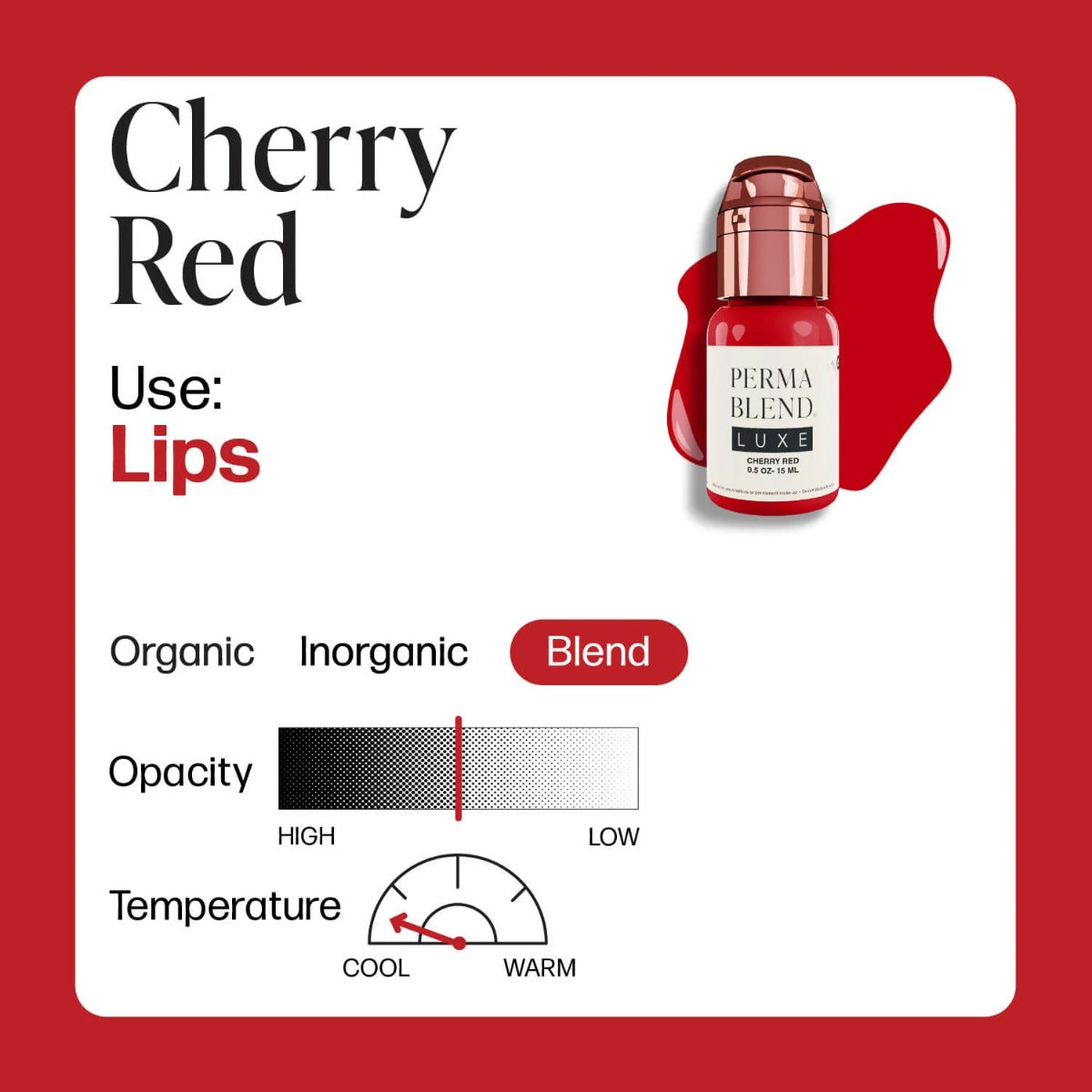 Perma Blend Luxe - Cherry Red 1/2oz