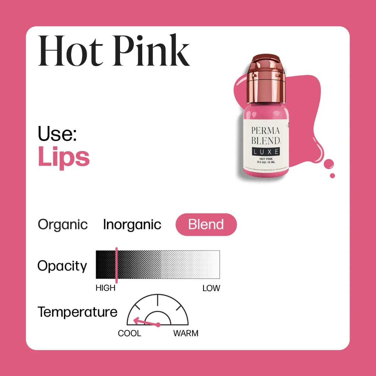 Perma Blend Luxe - Hot Pink 1/2oz