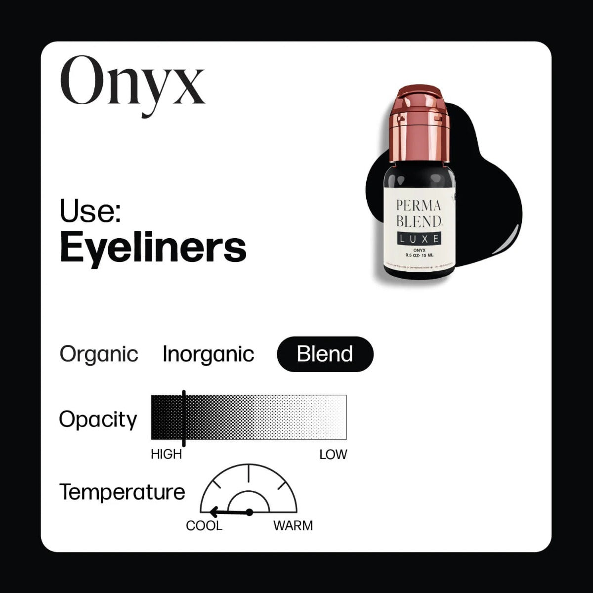 Perma Blend Luxe - Onyx 1/2oz