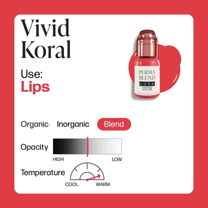 Perma Blend Luxe - Vivid Koral 1/2oz