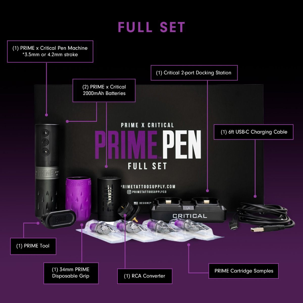 Prime Pen Machine 4.2 - Full Set