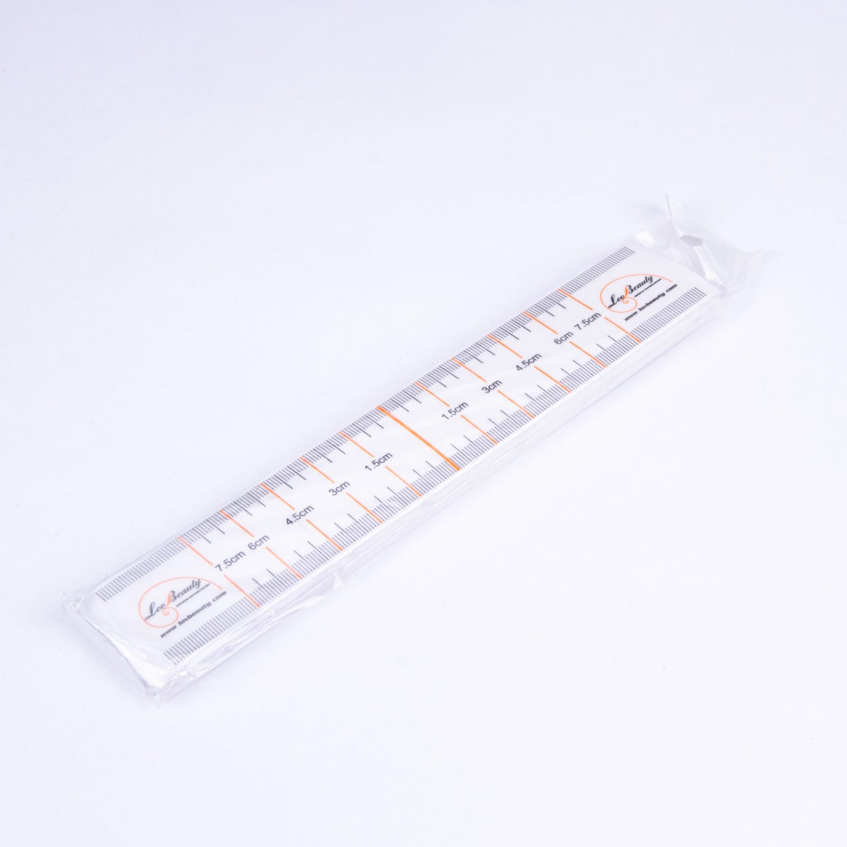 Disposable Ruler Pack Disposable Eyebrow Sticky Ruler - Straight – Lundberg Custom Supplies ...