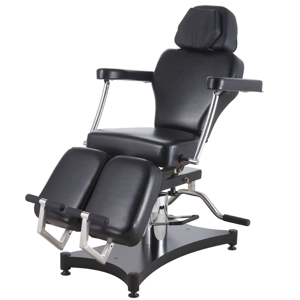 TATSOUL 680 OROS TATTOO CLIENT CHAIR - BLACK