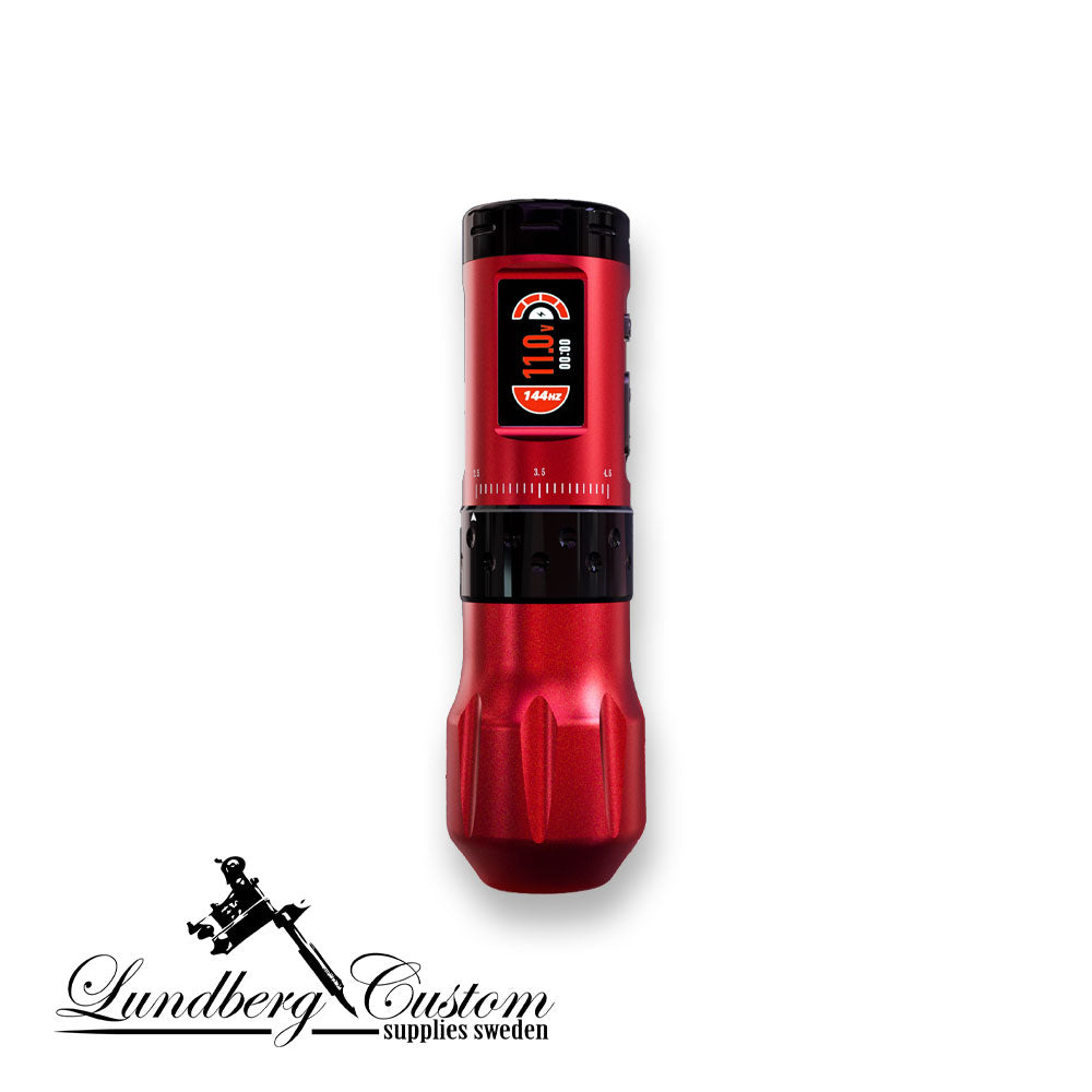 AVA Wireless Pen Machine UNI-B Plus 2,5-4,5mm stroke Red