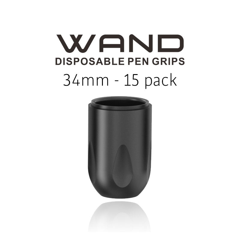 Wand Disposable Pen Grips 34mm 15-pcs