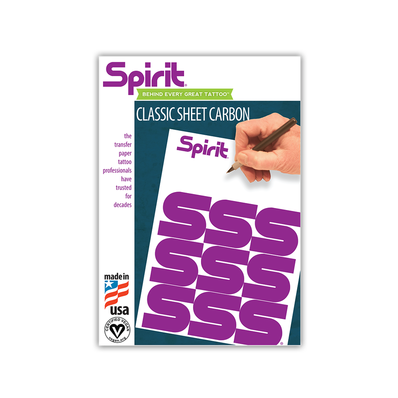 reproFX Spirit Classic Freehand Sheet Carbon 200pcs