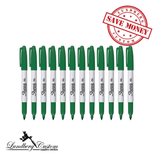 12-pack Sharpie Permanent Marker Fine Point - Green