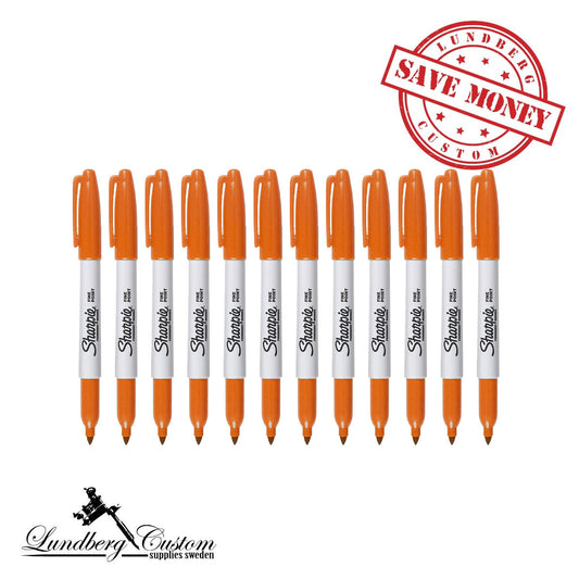 12-pack Sharpie Permanent Marker Fine Point - Orange