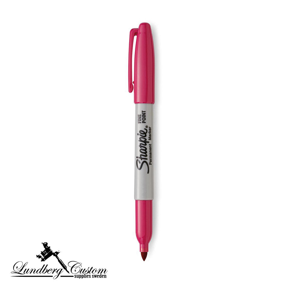 Sharpie Rosa Sharpie Permanent Marker Fine Point - Pink – Lundberg Custom Supplies ...