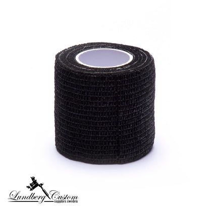 Ratio - 12-pack - Precision Medical Cohesive Wrap 2" - BLACK