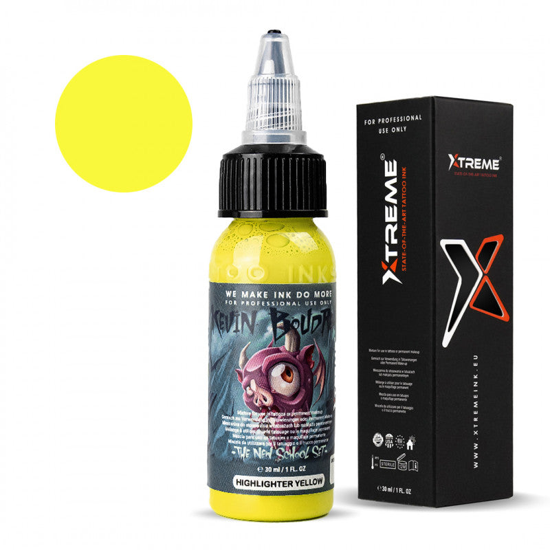 Xtreme Ink - KEVIN BOUDREAU - Highlighter Yellow 30ml