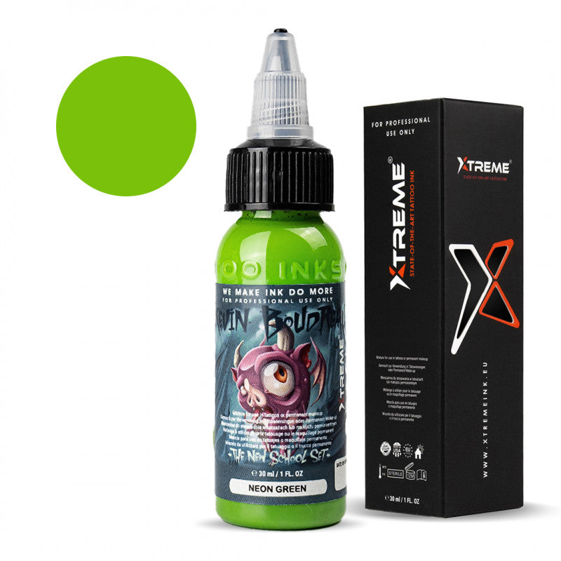 Xtreme Ink - KEVIN BOUDREAU - Neon Green 30ml